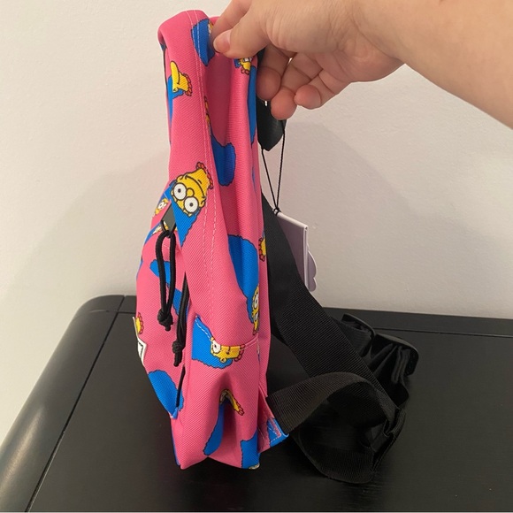 New Herschel Marge Simpson (The Simpsons) Mini Backpack – Pink - Picture 6 of 12